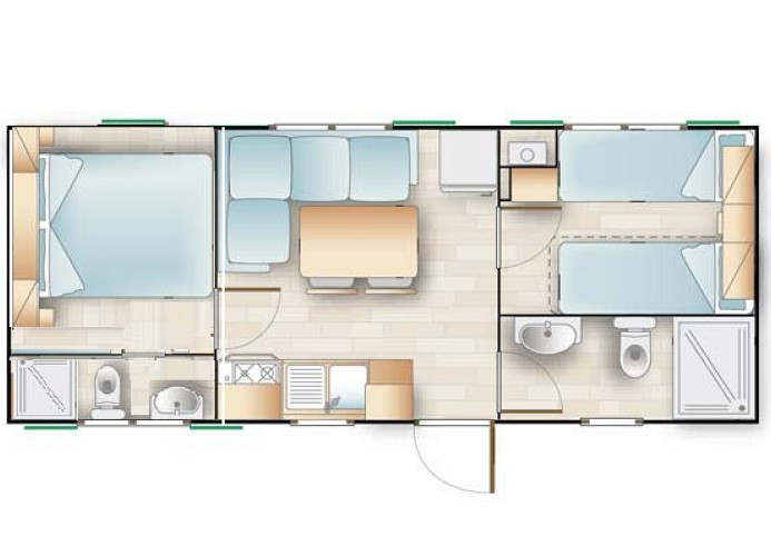 St. Michael Camping Village Mobilehome Ginepro