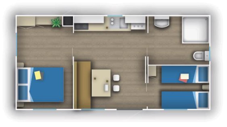 Ferienanlage Classe Mobilehome Tirreno Disabili
