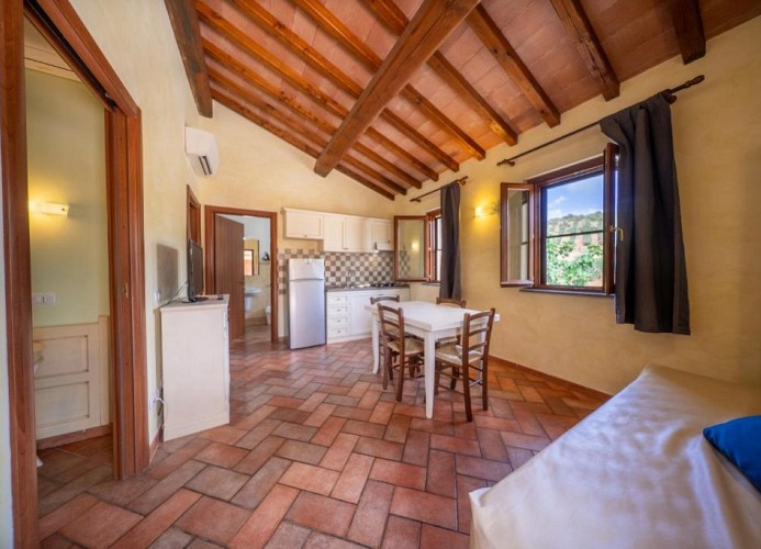 Resort Capalbio Dreizimmer-Bungalow Comfort Trilo