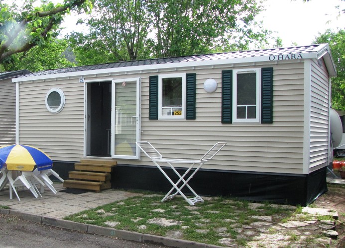 Camping Castell Montgri Mobilehome Happy Comfort 