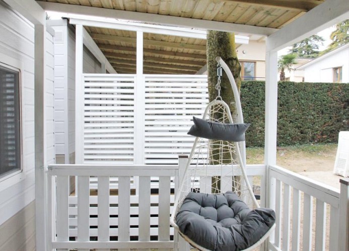 Valamar Camping Lanterna Mobilehome Happy Superior J Meerblick