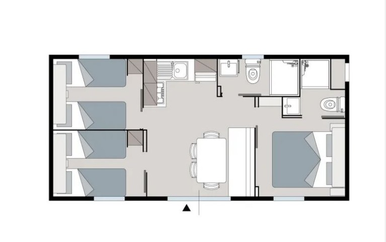 Ferienpark San Francesco Caorle Mobilehome Happy Superior
