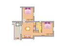 Residenz Onda Blu Dreizimmer-Wohnung Trilo