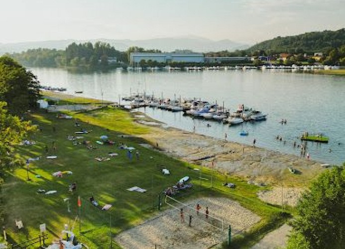 Camping Lido Verbano Maxicaravan Wake