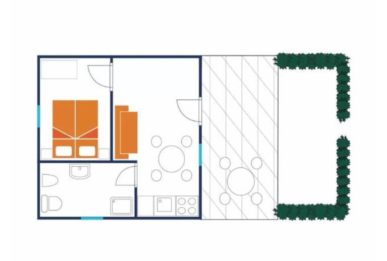 Feriendorf Francesco Holiday Home Mini Deluxe New