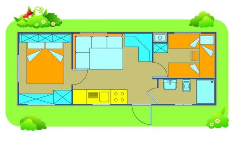 Camping Village Baia Paradiso Mobilehome Happy Easy