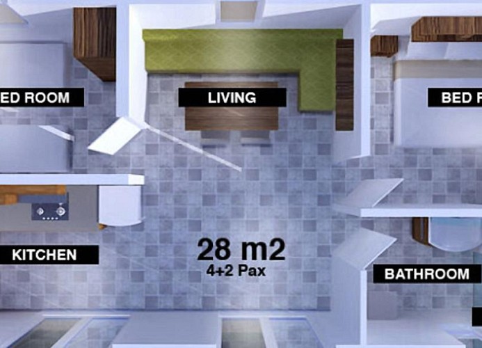 Camping Principina Mobilehome Deluxe