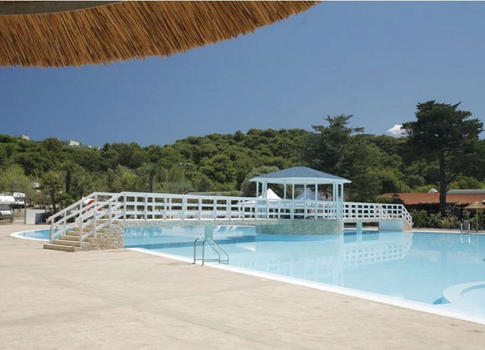Ferienanlage Manacore Mobilehome Happy Premium Meerblick hillside