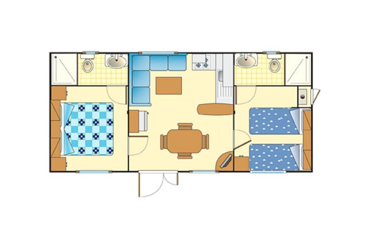 Feriendorf Le Tamerici Mobilehome Pirri
