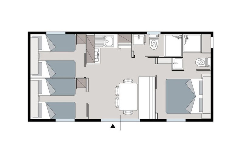 Ferienpark Bella Italia Mobilehome Happy Superior