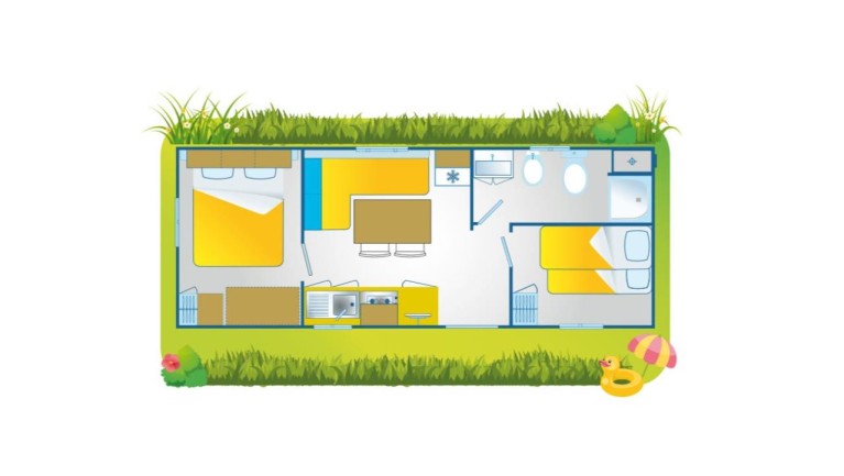 Ferienanlage L' Ultima Spiaggia Mobilehome Happy Relax