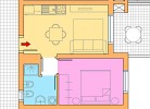 Villaggio A Mare Zweizimmer-Wohnung Bilo HR4