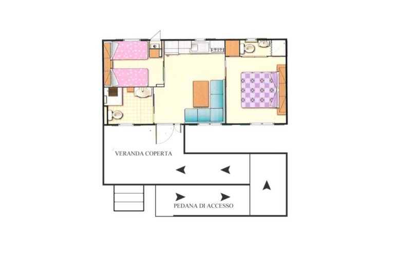 Feriendorf Le Tamerici Mobilehome Costa Rei