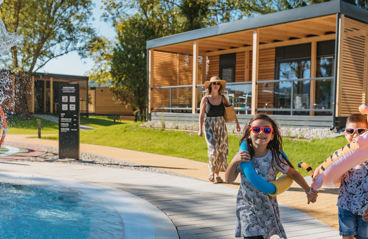 Glamping-Dorf Terme Tuhelj Mobilehome Vita Family