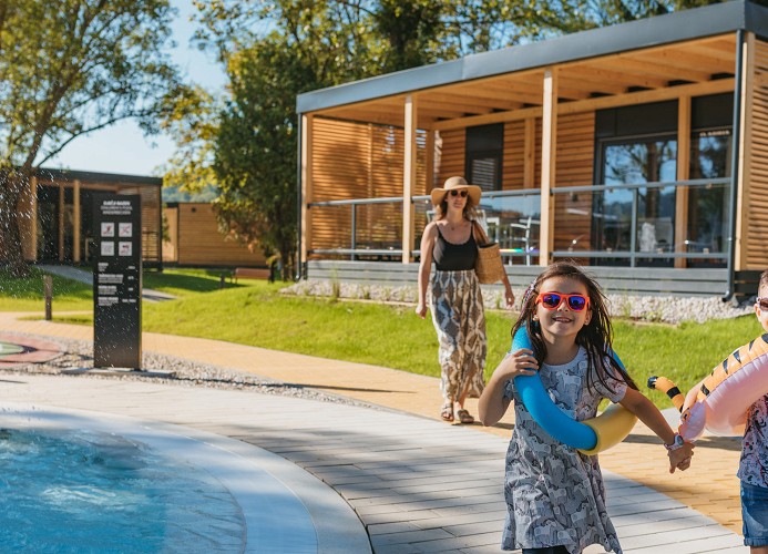 Glamping-Dorf Terme Tuhelj Mobilehome Vita Family