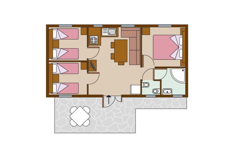 Ferienpark Garda Village Maxicaravan