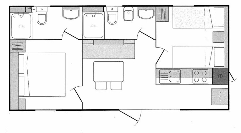 Feriendorf Francesco Lodge Premium Sea Breeze