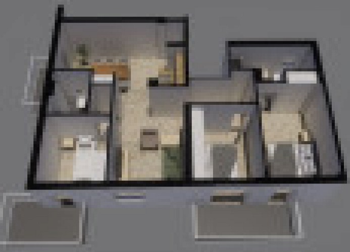 Villa Maria Vierzimmer-Wohnung Quadri