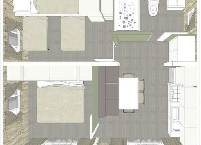 Feriendorf Le Palme Mobilehome Prestige