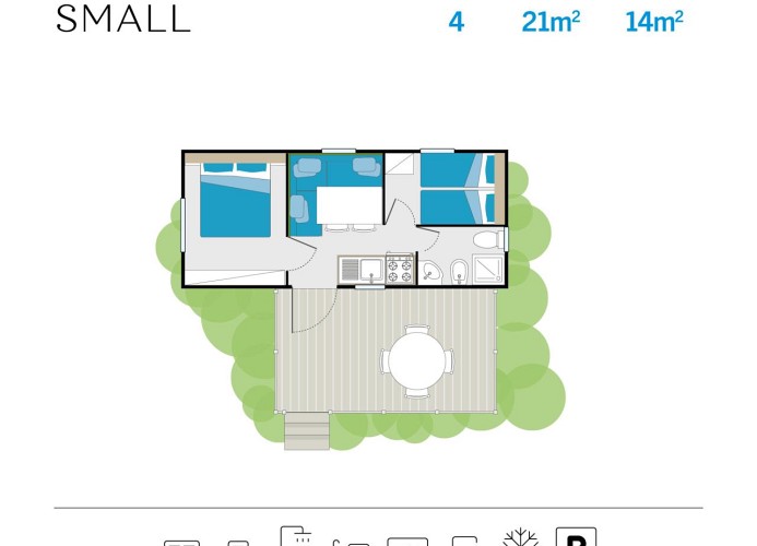 Feriendorf Isamar Mobilehome Bellagio Small 