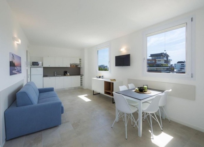 Residenz Torre Bianca Dreizimmer-Wohnung Trilo C5 