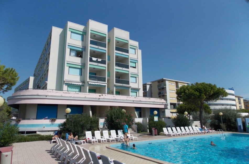 Residenz Luxor-Zweizimmerwohnung B5*+ mit seitlichem Meerblick