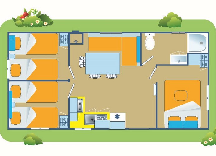 Amadria Park Trogir Mobilehome Happy Premium