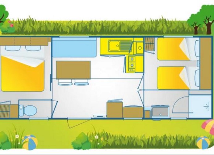 Duca Amedeo Village Mobilehome Happy Comfort