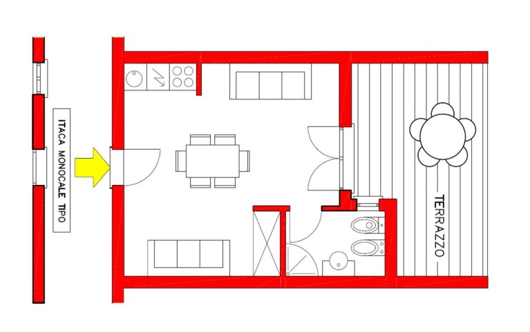 Residenz Itaca Studio Tipo A1S (73)