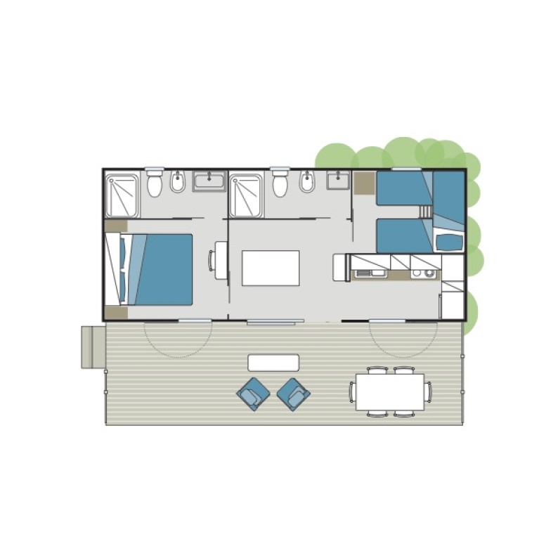Barricata Holiday Village Mobilehome Sirio Junior