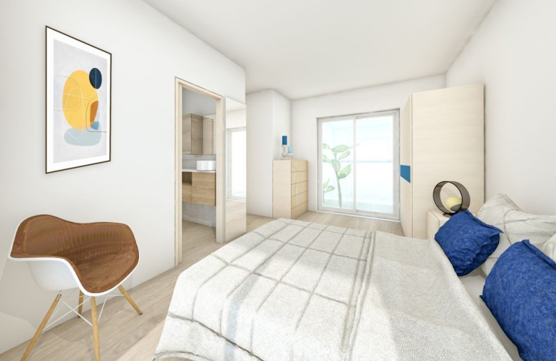 Residenz Zero Zero Dreizimmer-Wohnung Tipo C6 