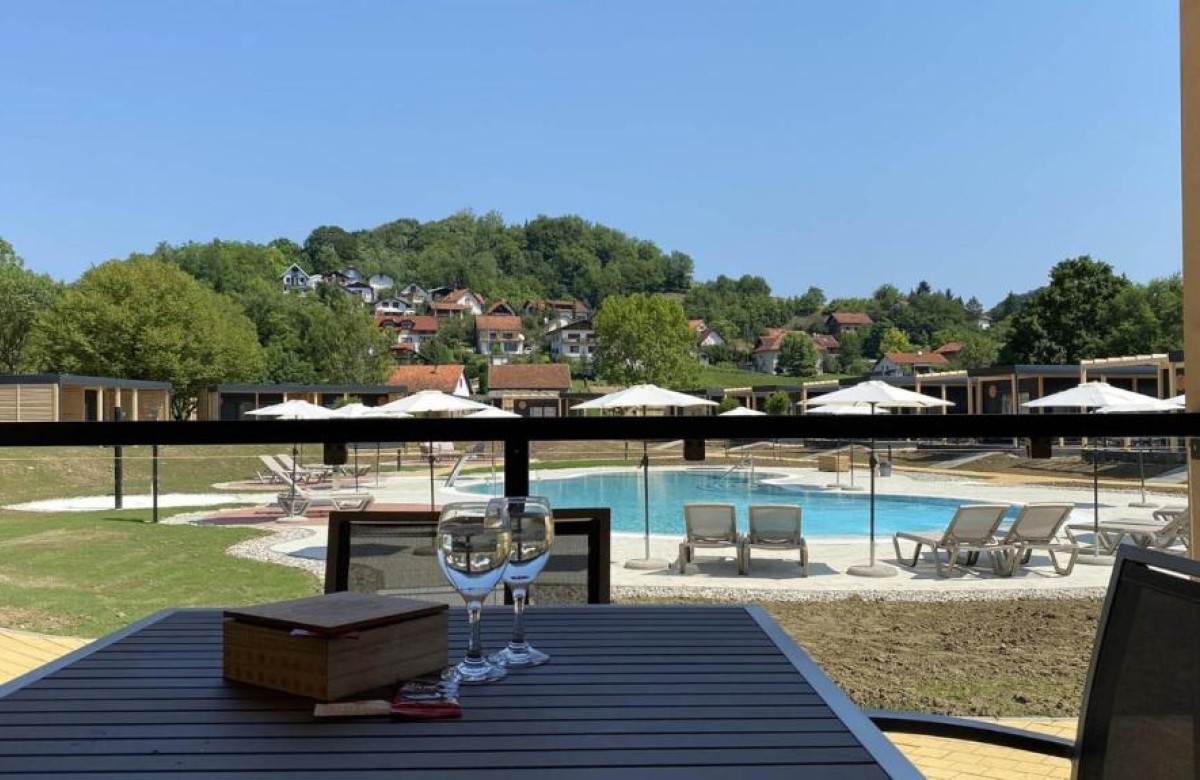 Glamping-Dorf Terme Tuhelj Mobilehome Vita Couple