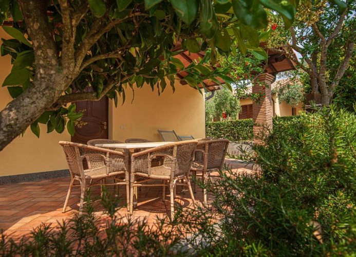 Resort Capalbio Dreizimmer-Bungalow Comfort Trilo