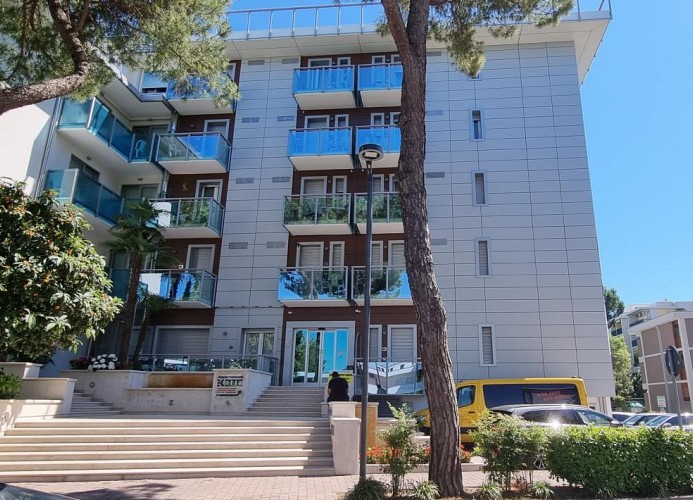 Residenz Katja Zweizimmer-Wohnung Tipo B mit Meerblick 