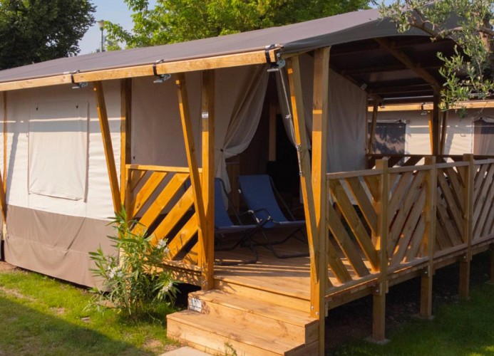 Sereno Camping Holiday Wood Tent Glamping