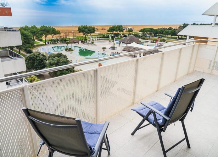 Residenz Smeralda A-Dreizimmerwohnung C6*+ mit Meerblick