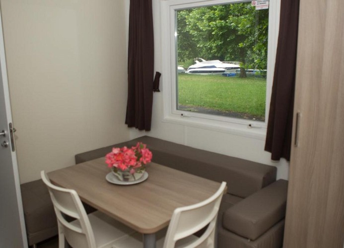 Camping Smeraldo Dormeletto Mobilehome Luxury mit Seeblick