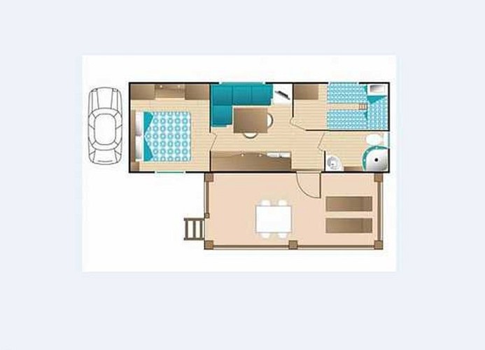 Feriendorf Oasi Mobilehome Tahiti