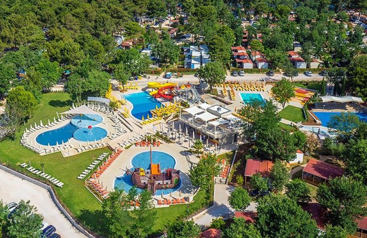 Valamar Camping Lanterna Mobilehome Happy Superior J Meerblick