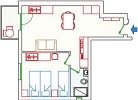 Residenz Katja Dreizimmer-Wohnung Tipo C 