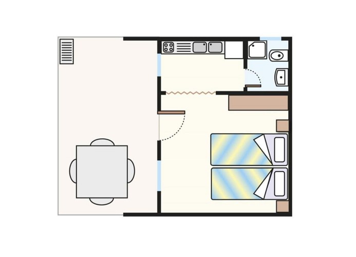 Ferienpark Rosapineta Chalet C2 