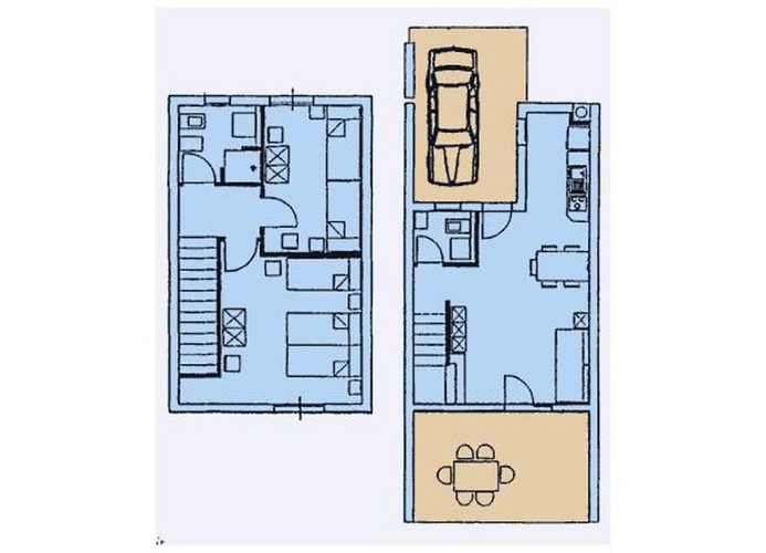Residenz Ca' del Pino Dreizimmer-Wohnung Trilo Tipo G 