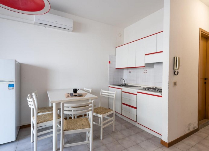 Residenz Luxor-Dreizimmerwohnung C6* mit seitlichem Meerblick