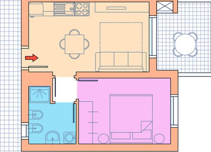 Villaggio A Mare Zweizimmer-Wohnung Bilo H4-5 