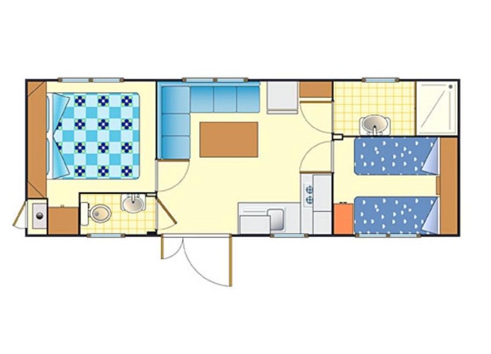 Feriendorf Le Tamerici Mobilehome Capri 